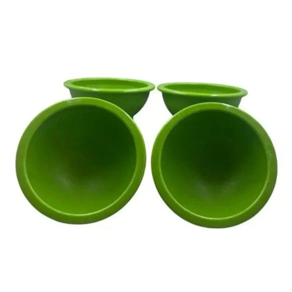 NWT 4 Salsa & Guac Dipping Bowls 10oz Chip Resistant Parties or Meal Prep